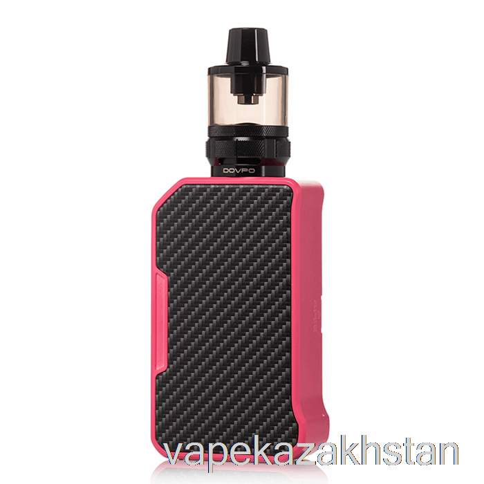 Vape Kazakhstan DOVPO MVP 220W Starter Kit Carbon Fiber Pink